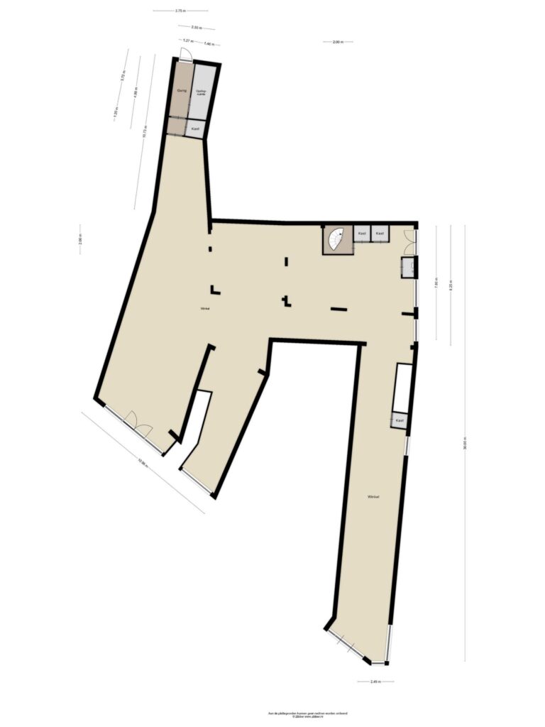 Gouda – Kleiweg 57 – Plattegrond 4