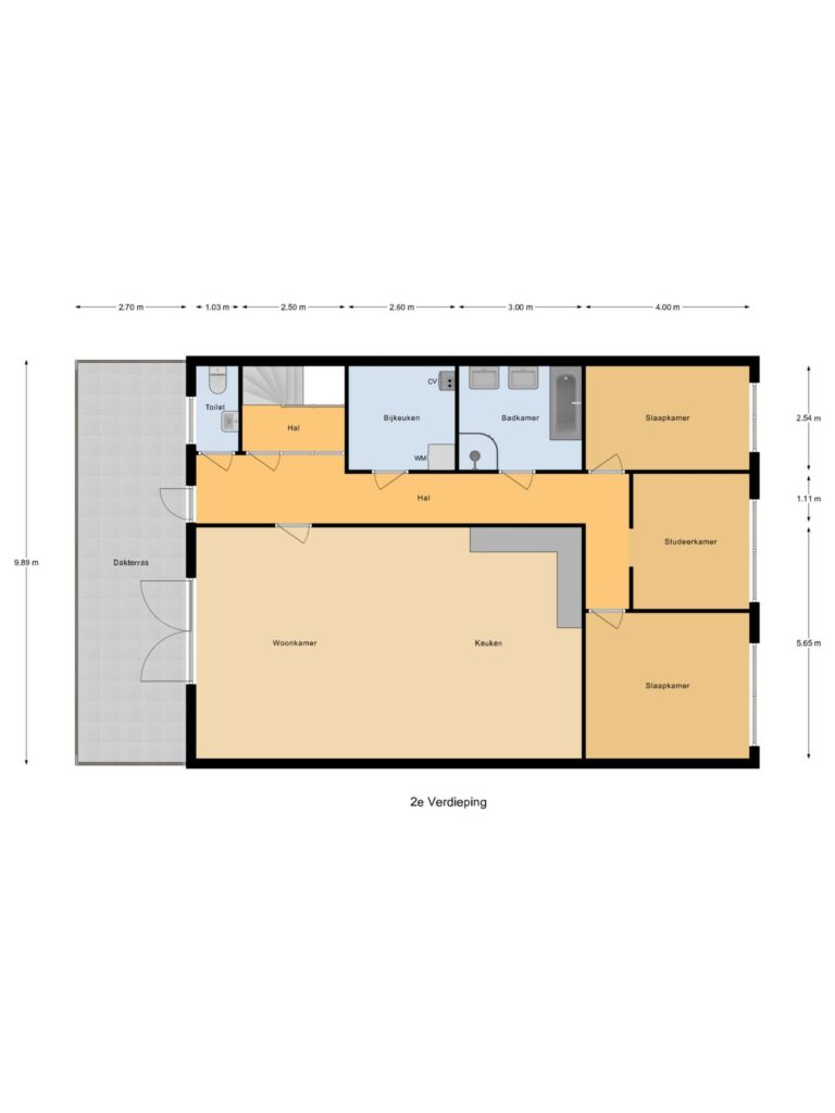 Reeuwijk – Pascalstraat 5 – Plattegrond 4