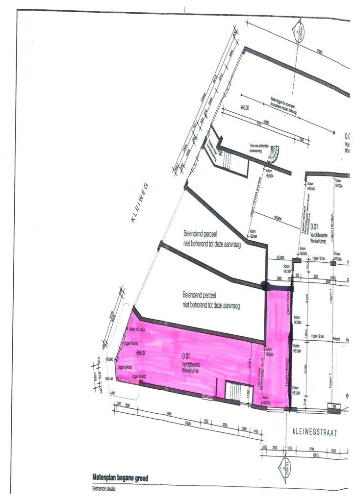 Gouda – Kleiweg 65 – Plattegrond 2