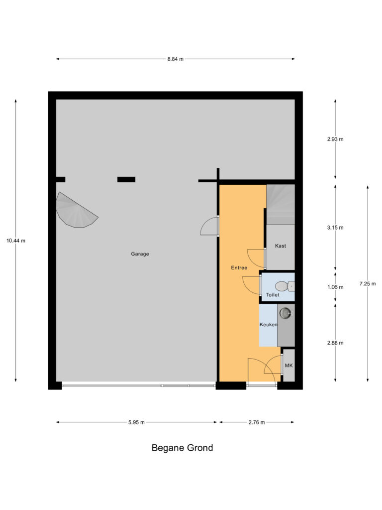Waddinxveen – Coenecoop 142B – Plattegrond 3