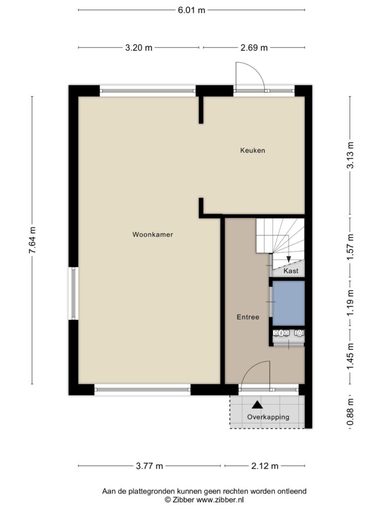Gouda – Heesterlaan 39 – Plattegrond 2