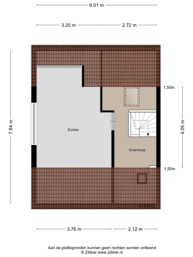 Gouda – Heesterlaan 39 – Plattegrond 4