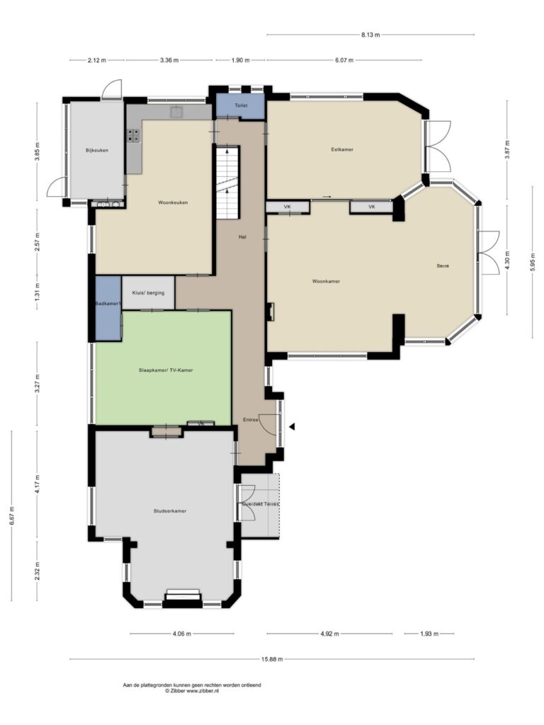 Bodegraven – Spoorstraat 30 – Plattegrond 4