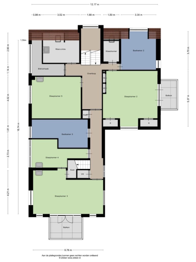 Bodegraven – Spoorstraat 30 – Plattegrond 6