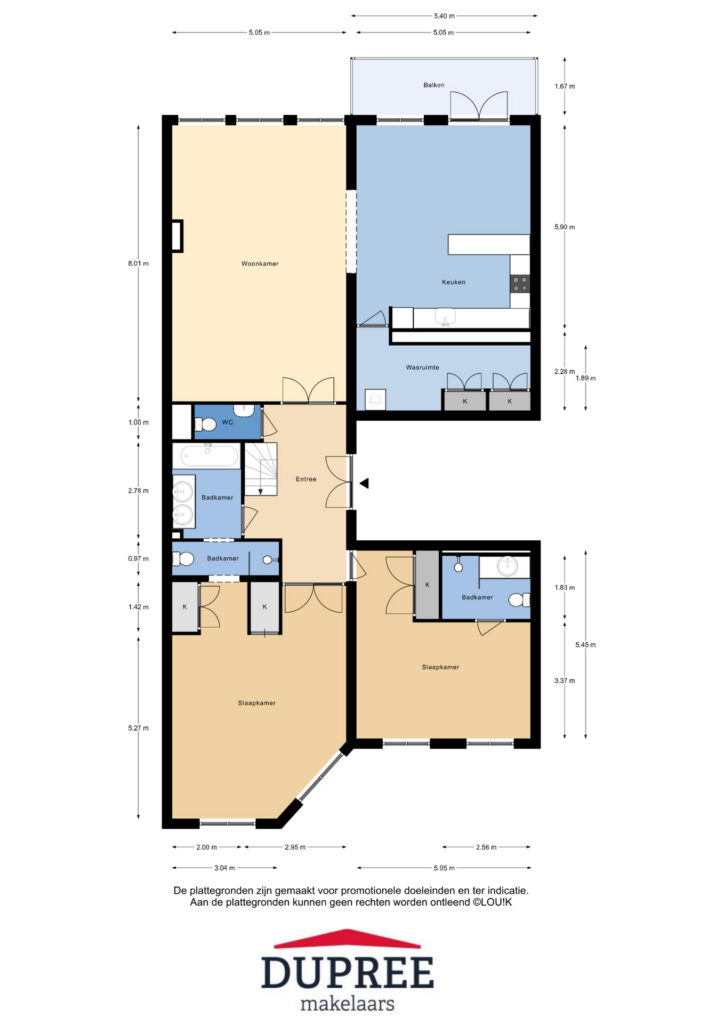 Rotterdam – Heemraadssingel 321c – Plattegrond 2