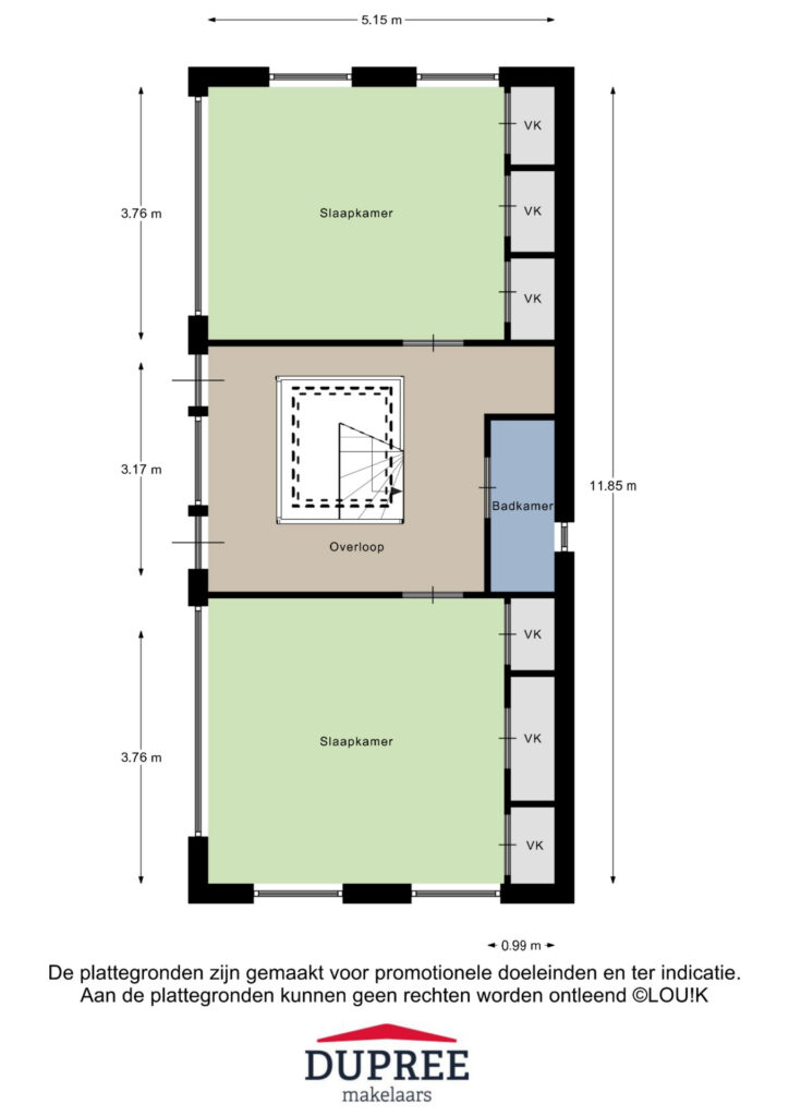 Rotterdam – Heemraadssingel 321c – Plattegrond