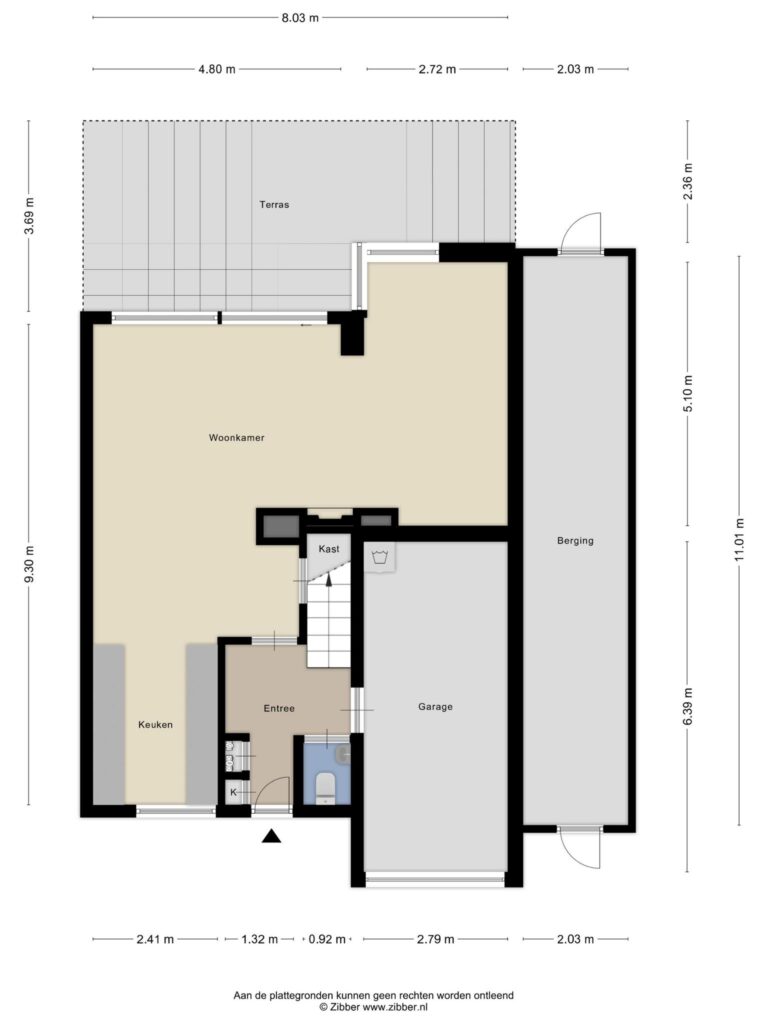 Reeuwijk – Roelat 26 – Plattegrond 3