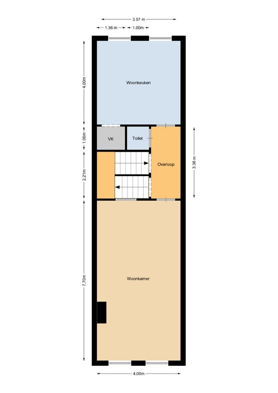 Gouda – Oosthaven 49 – Plattegrond