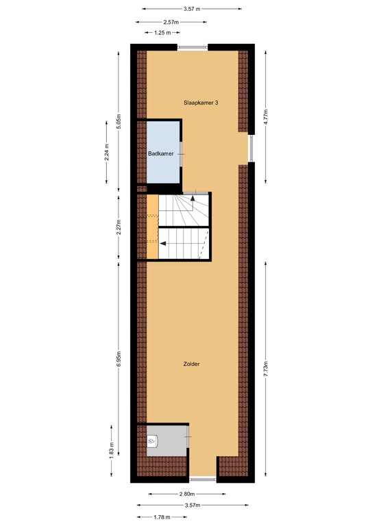 Gouda – Oosthaven 49 – Plattegrond 3