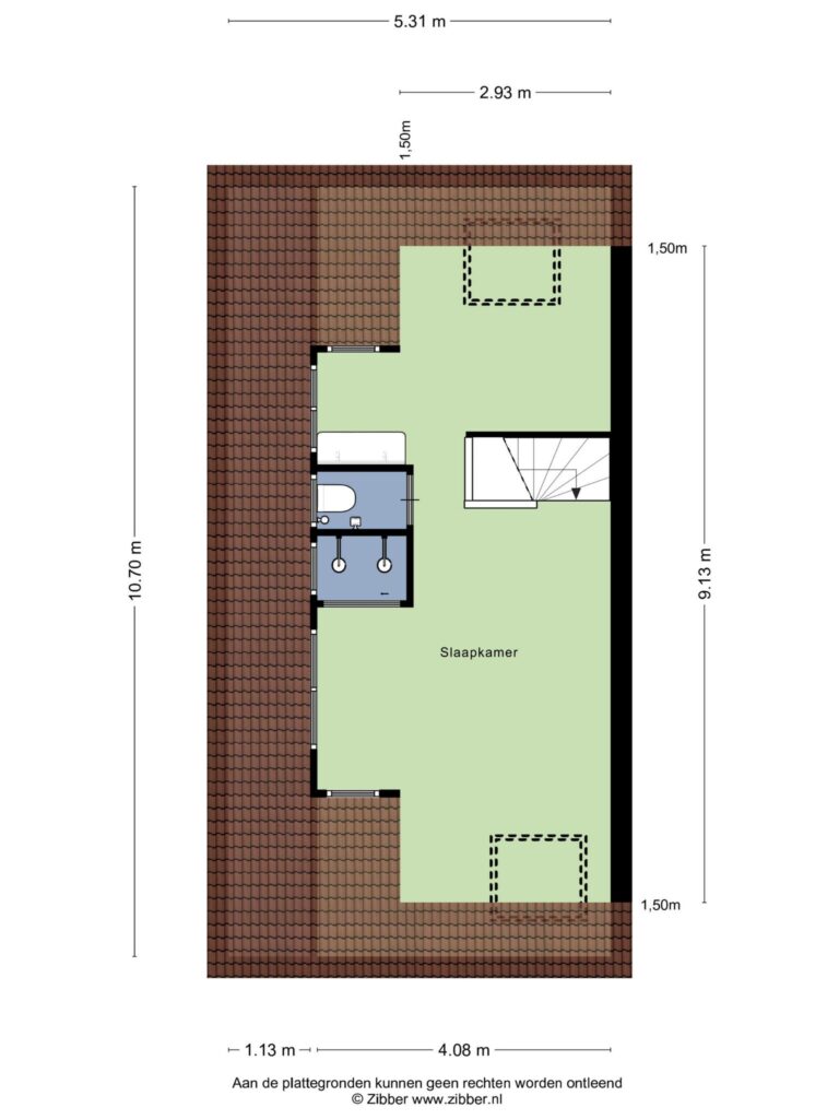 Gouda – Wijnruitgaarde 15 – Plattegrond 2