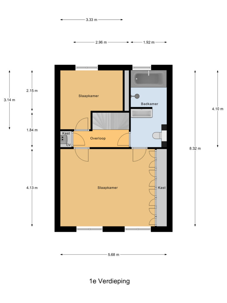 Gouda – Wilhelmina van Pruisenlaan 64 – Plattegrond 4
