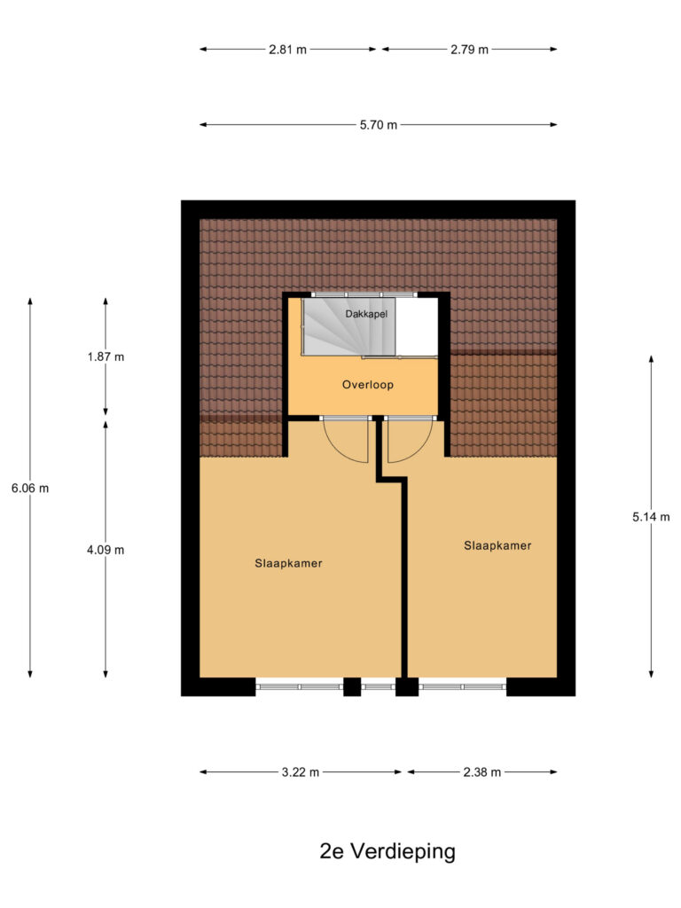 Gouda – Wilhelmina van Pruisenlaan 64 – Plattegrond 5