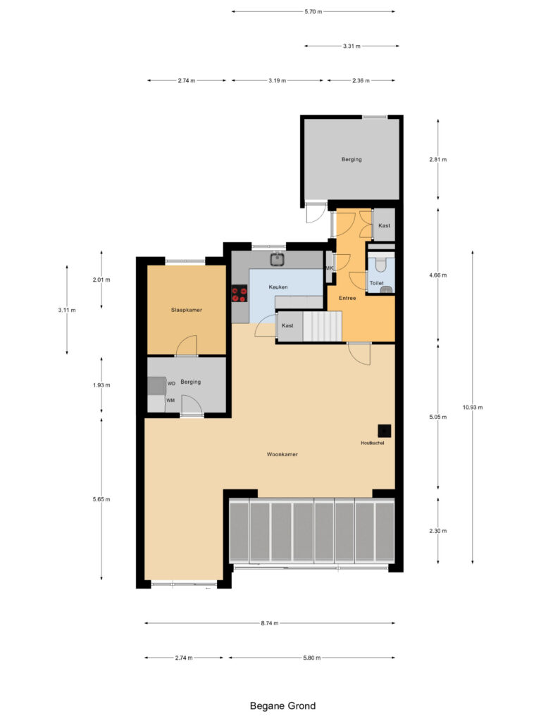 Gouda – Wilhelmina van Pruisenlaan 64 – Plattegrond 3