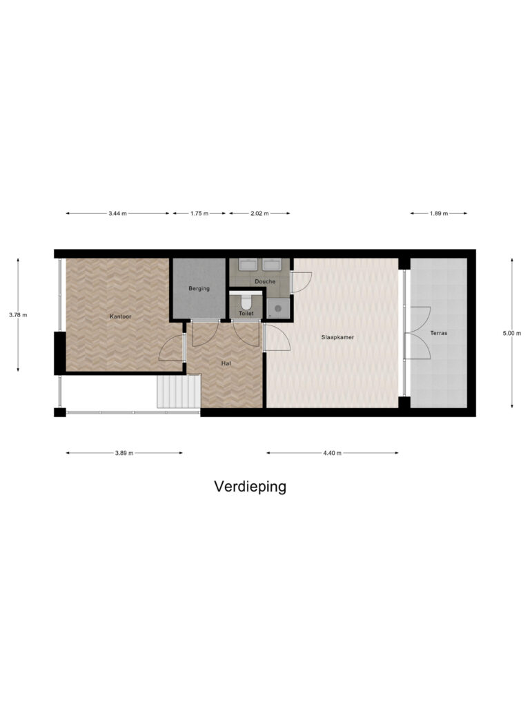 Waddinxveen – Kerkstraat 31 – Plattegrond 3