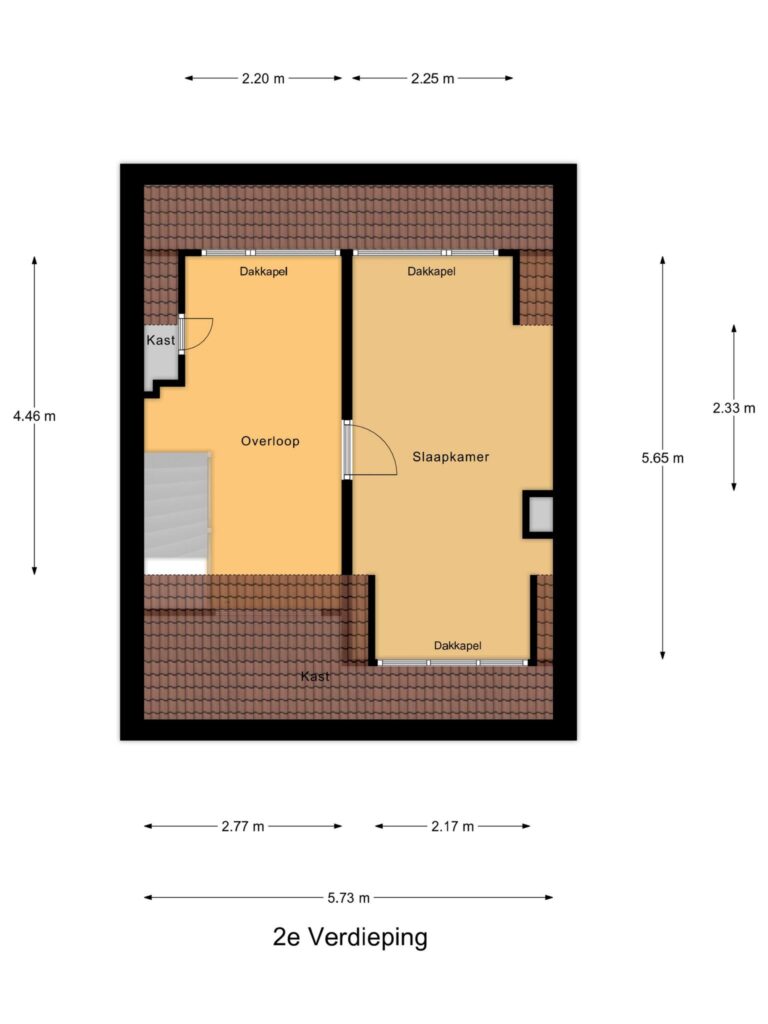 Gouda – Waterlustlaan 89 – Plattegrond 4
