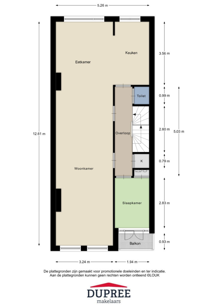 Rotterdam – Bergselaan 74B – Plattegrond 4