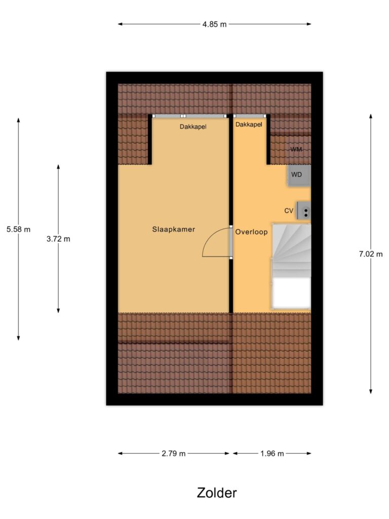 Gouda – Moleneind 18 – Plattegrond 5
