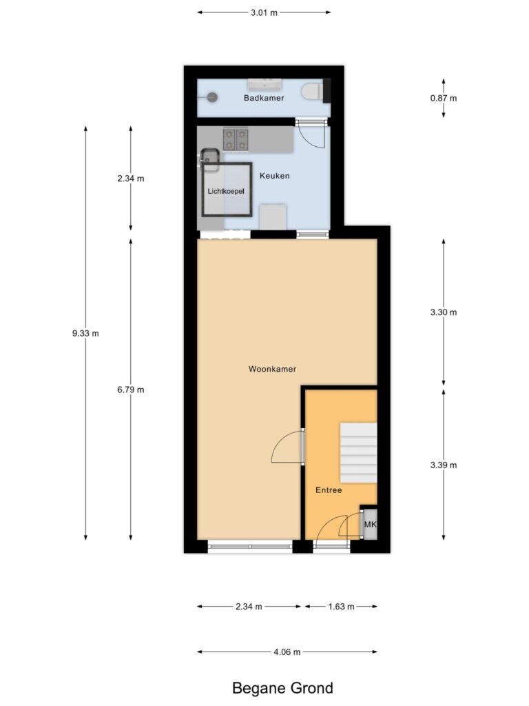 Gouda – Lange Willemsteeg 2 – Plattegrond 4