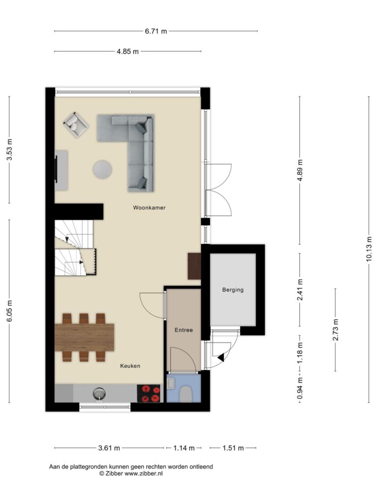 Reeuwijk – Verlengde Breevaart 64 – Plattegrond 2