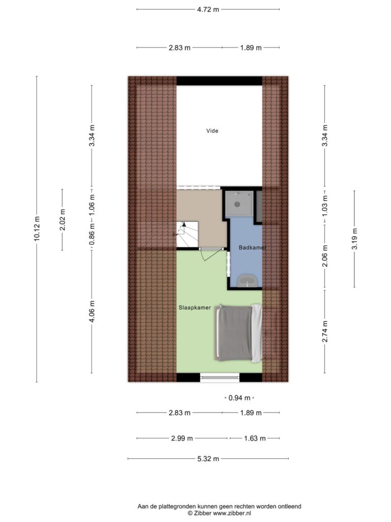 Reeuwijk – Verlengde Breevaart 64 – Plattegrond 3