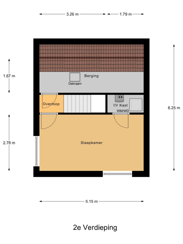 Gouda – Ravelstraat 36 – Plattegrond 4