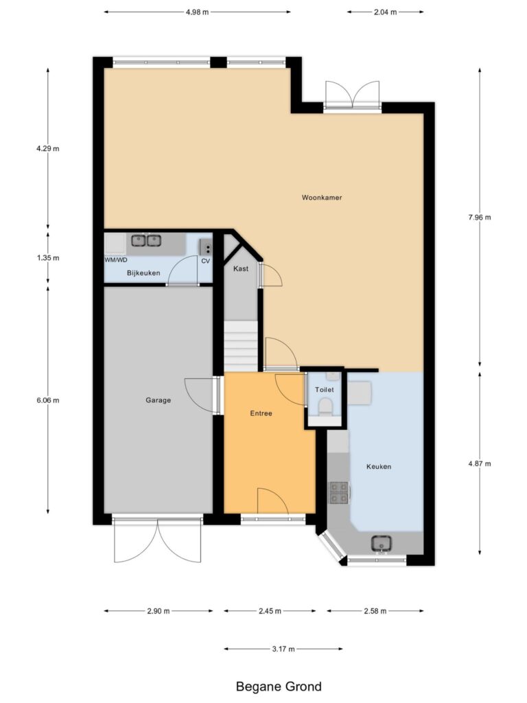 Gouda – Weegbreegaarde 7 – Plattegrond 2