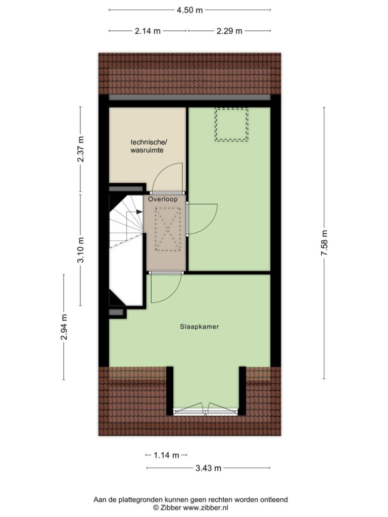 Waddinxveen – Parklaan 175 – Plattegrond 5