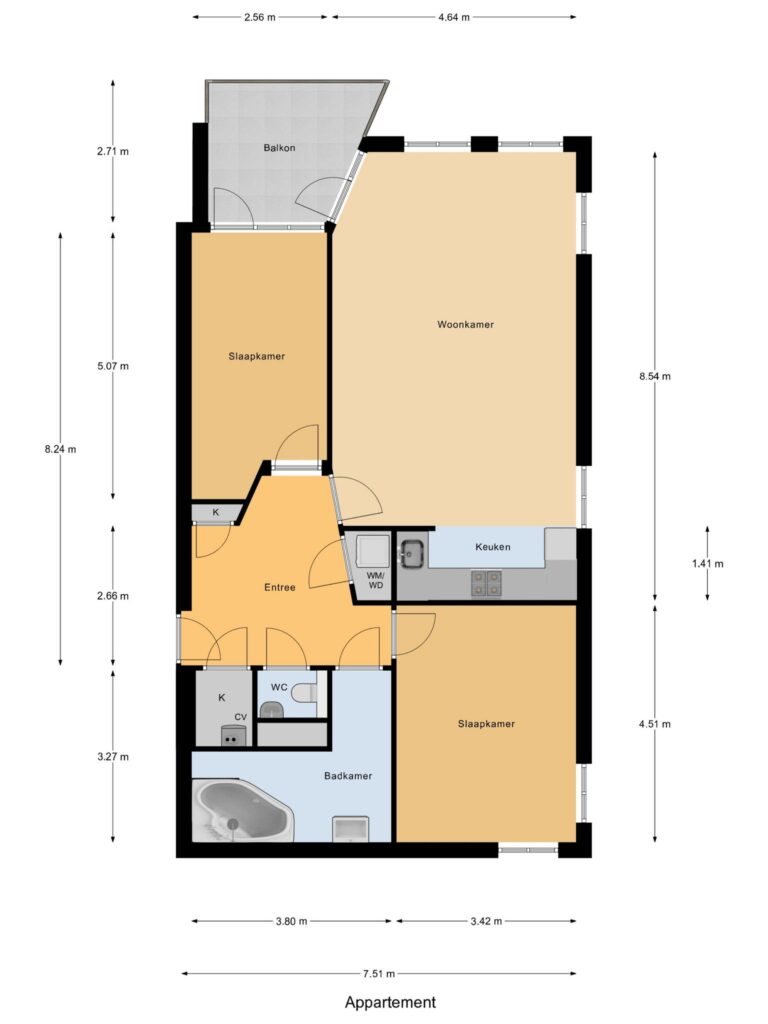 Gouda – Boelekade 115 – Plattegrond
