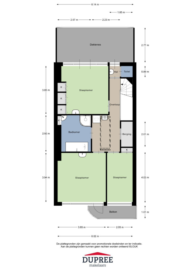 Rotterdam – Schepenstraat 28C – Plattegrond 4