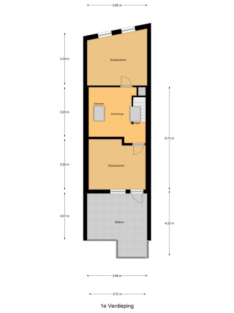 Gouda – Keizerstraat 25 – Plattegrond 2