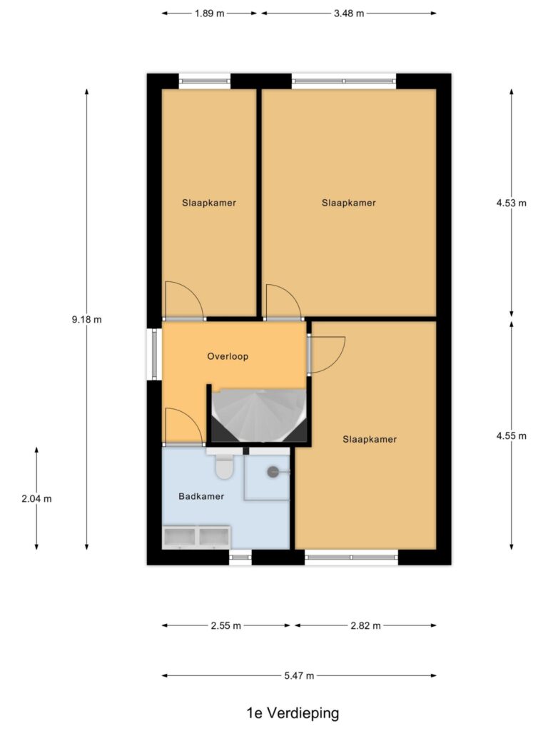 Gouda – Calslaan 38 – Plattegrond 2