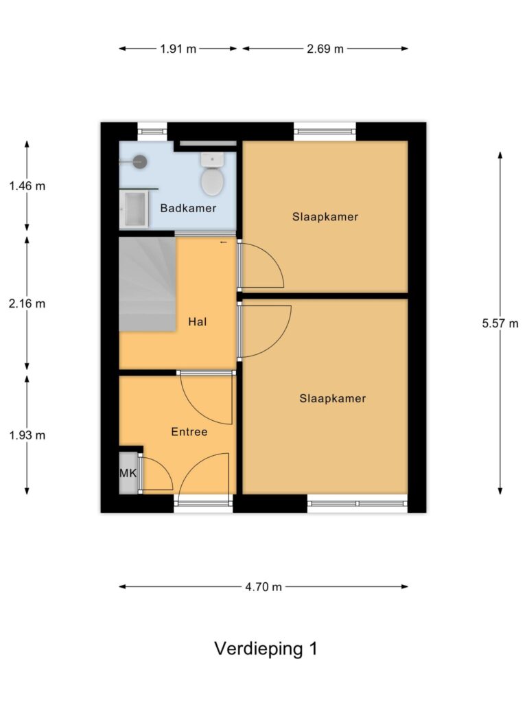 Gouda – Japieserf 21 – Plattegrond 2