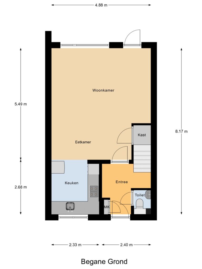 Gouda – De Wissel 9 – Plattegrond 2
