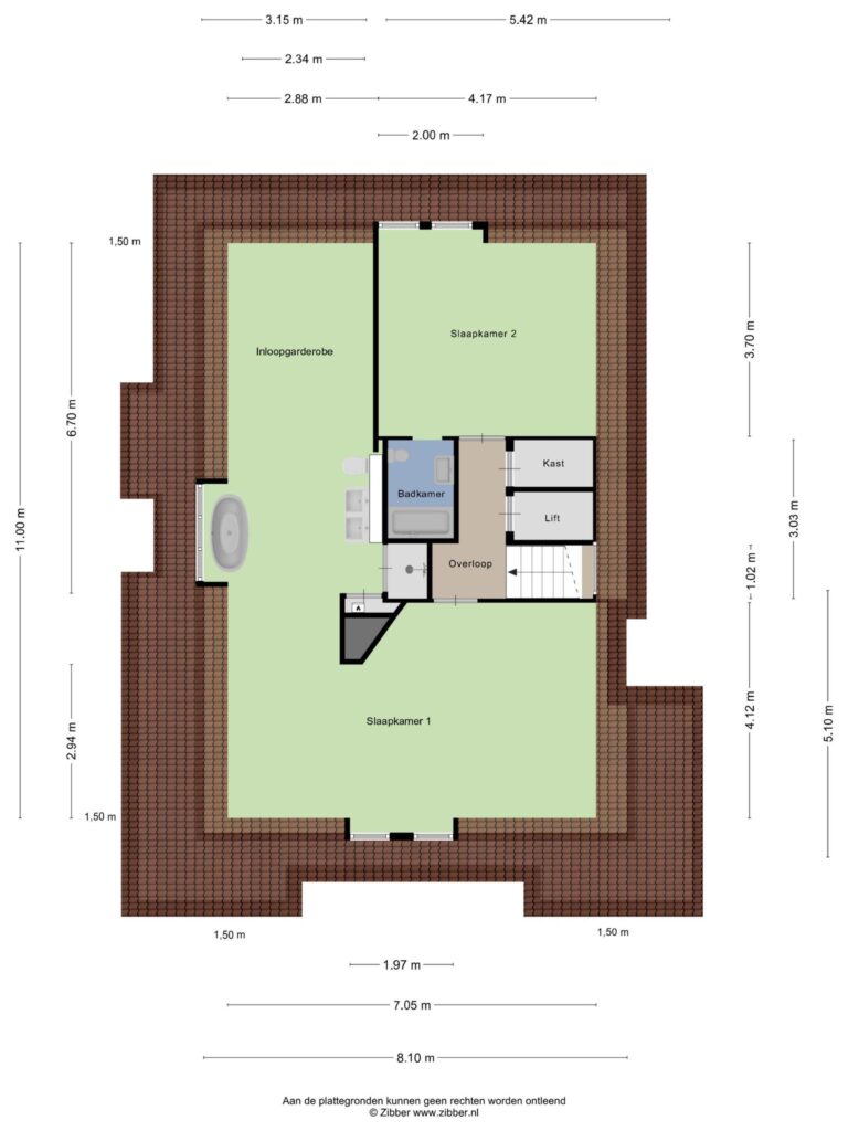 Reeuwijk – Zoutmansweg 24e – Plattegrond 2