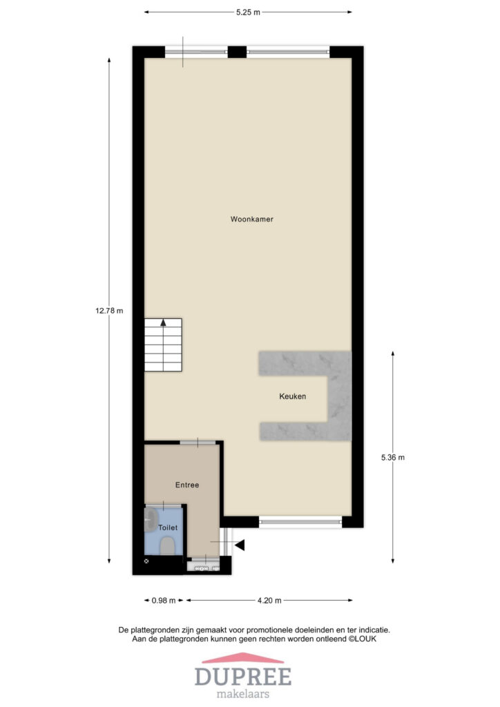 Rotterdam – Kraaiheide 9 – Plattegrond