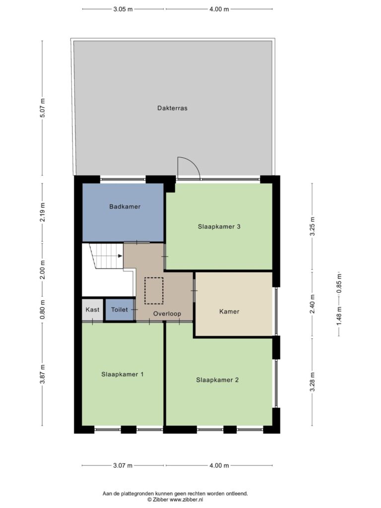Hekendorp – Goejanverwelle 80 – Plattegrond 4