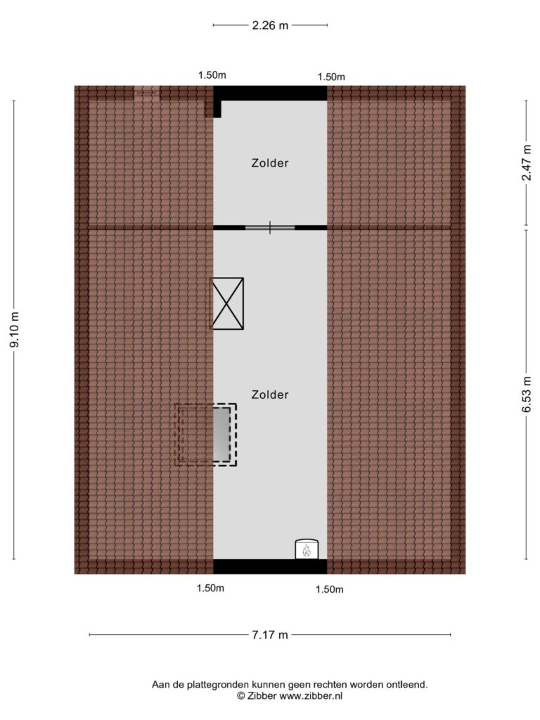 Hekendorp – Goejanverwelle 80 – Plattegrond 3