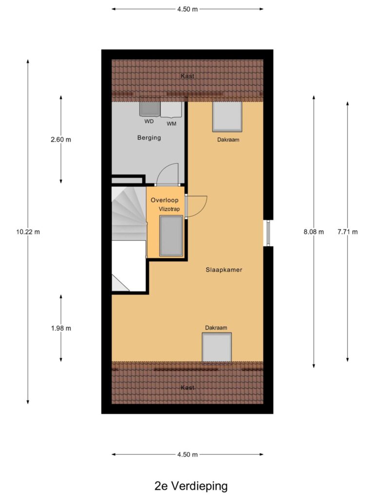 Waddinxveen – Parklaan 169 – Plattegrond 4