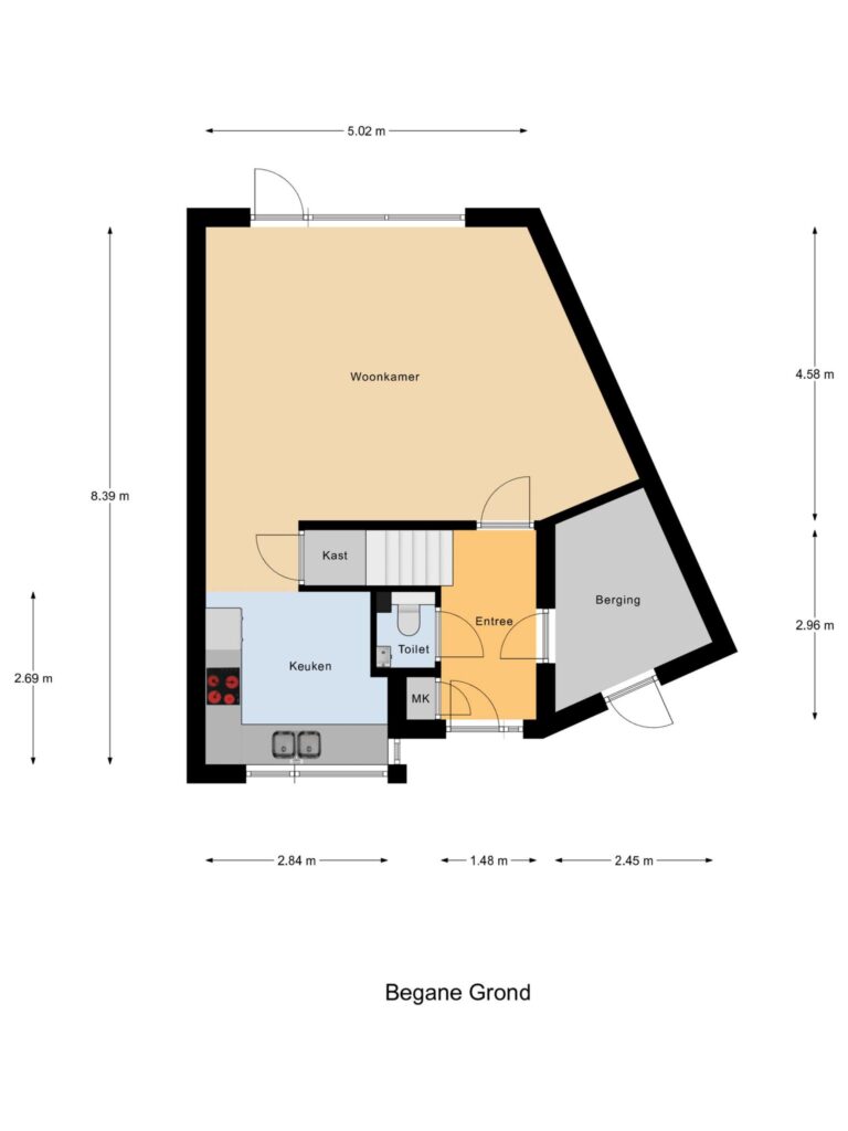 Gouda – Ravelplein 16 – Plattegrond
