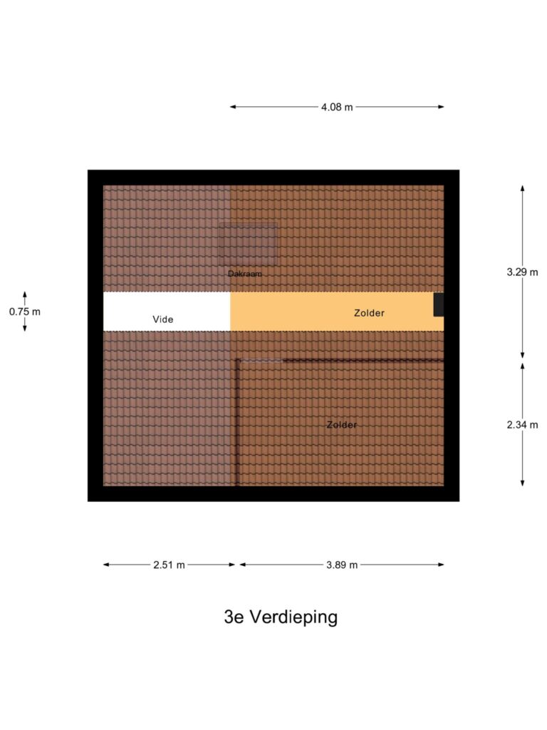 Waddinxveen – Kanaalstraat 16 – Plattegrond 5