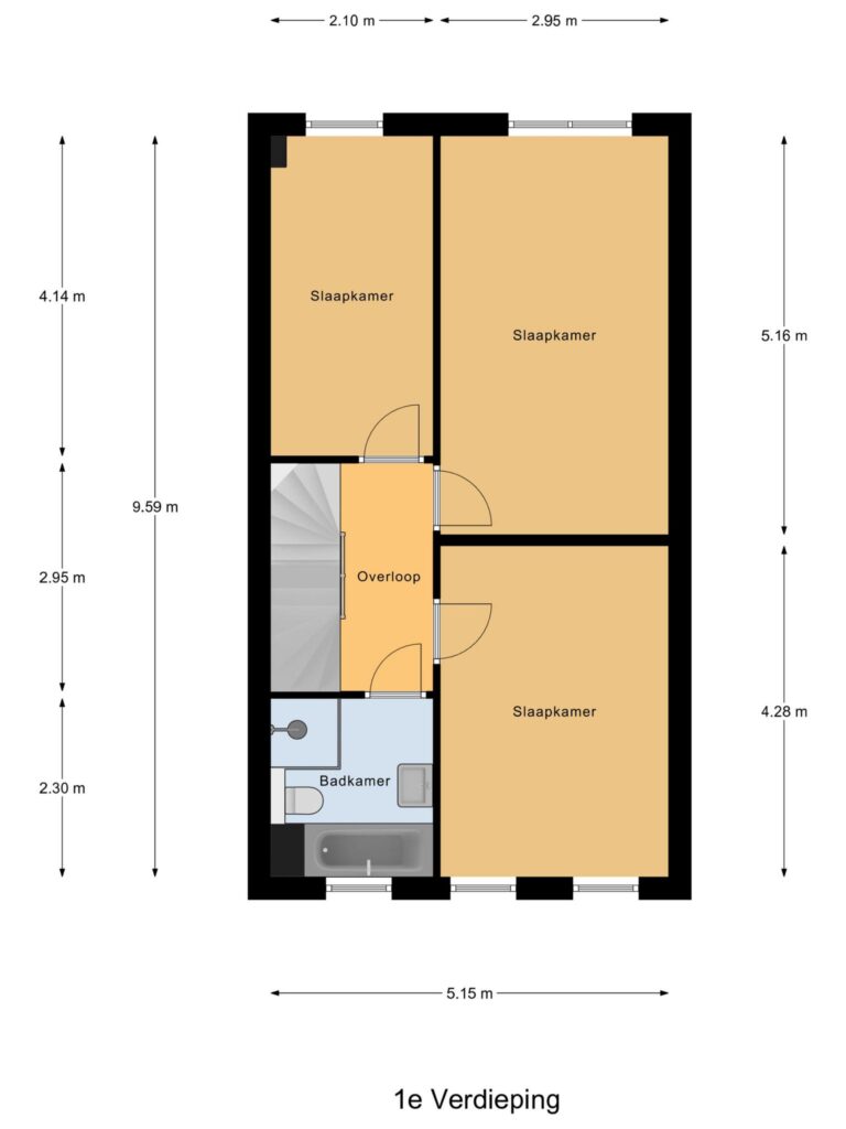 Gouda – Opkamer 6 – Plattegrond 3