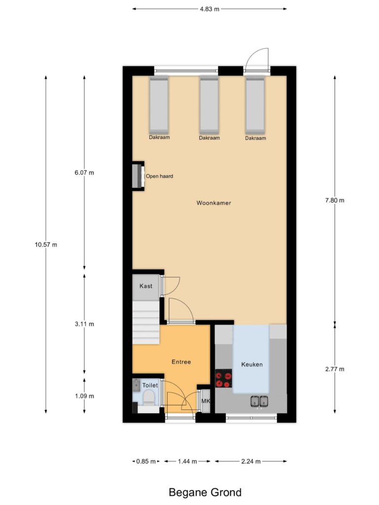 Gouda – Wilhelmina van Pruisenlaan 105 – Plattegrond 4