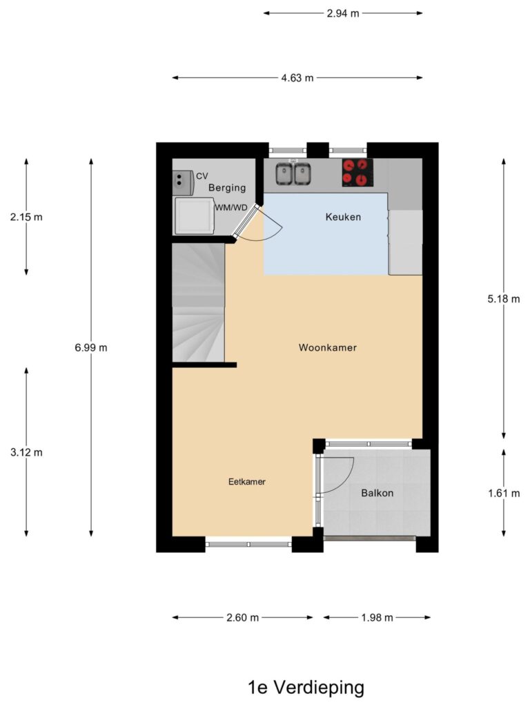 Gouda – Japieserf 16 – Plattegrond 4
