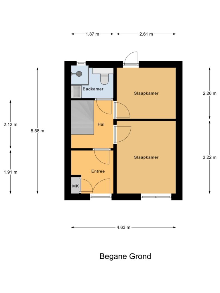 Gouda – Japieserf 16 – Plattegrond 2