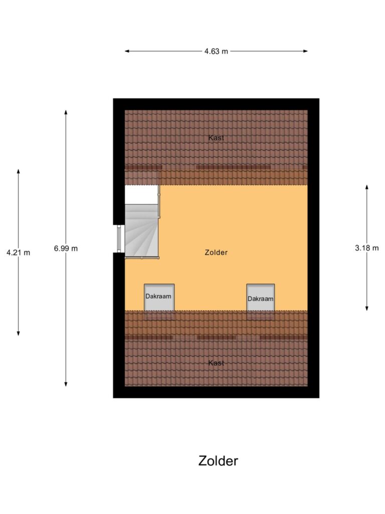 Gouda – Japieserf 16 – Plattegrond 3
