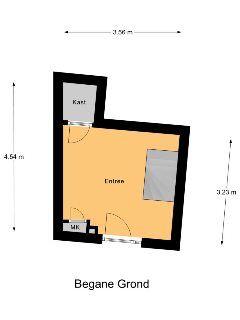 Gouda – Koster Gijzensteeg 3 – Plattegrond 2