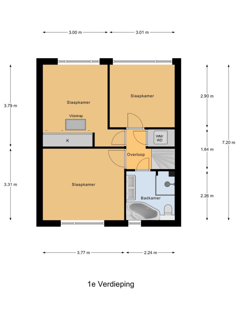 Gouda – Waterklaver 3 – Plattegrond 2