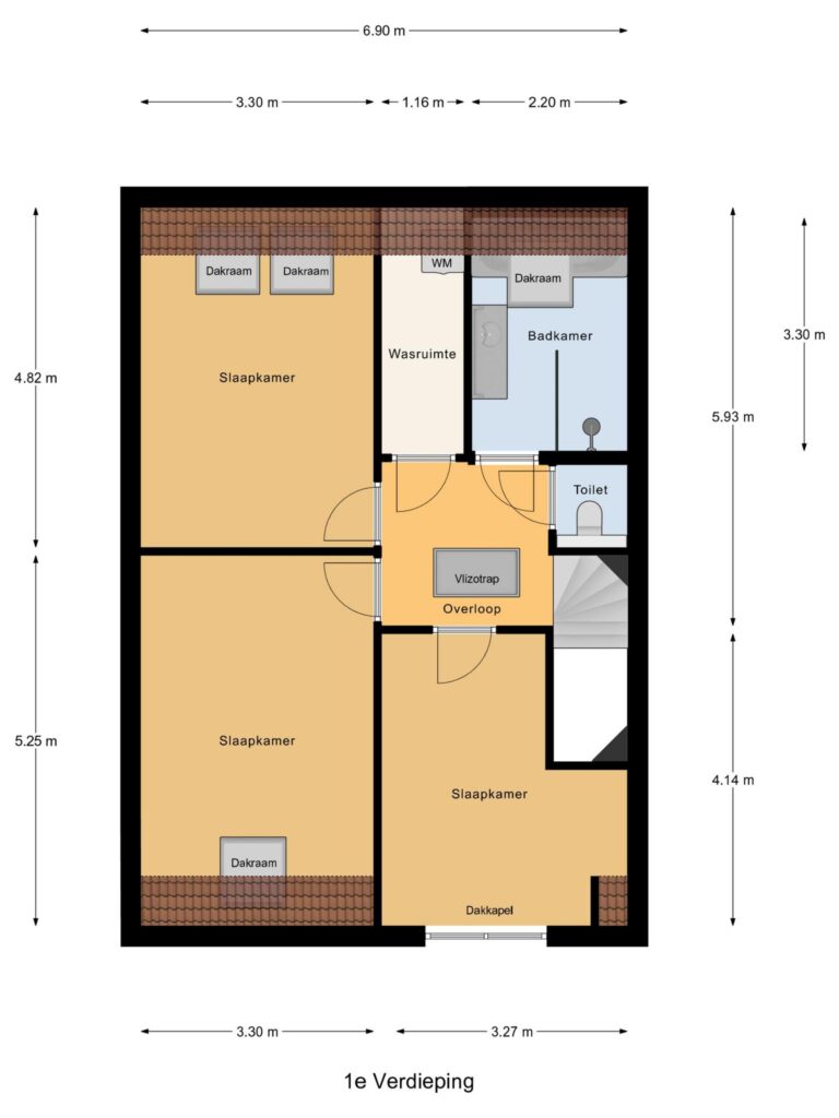 Waddinxveen – Regenboogforel 3 – Plattegrond 2