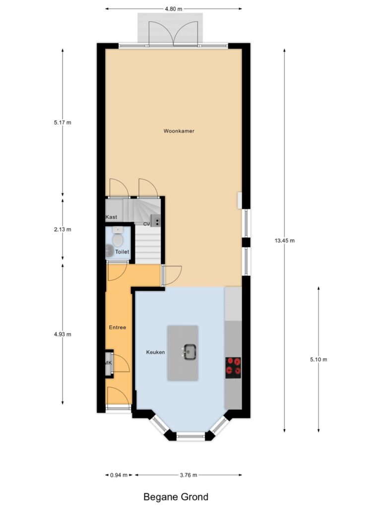 Gouderak – Dorpsstraat 41 – Plattegrond 4