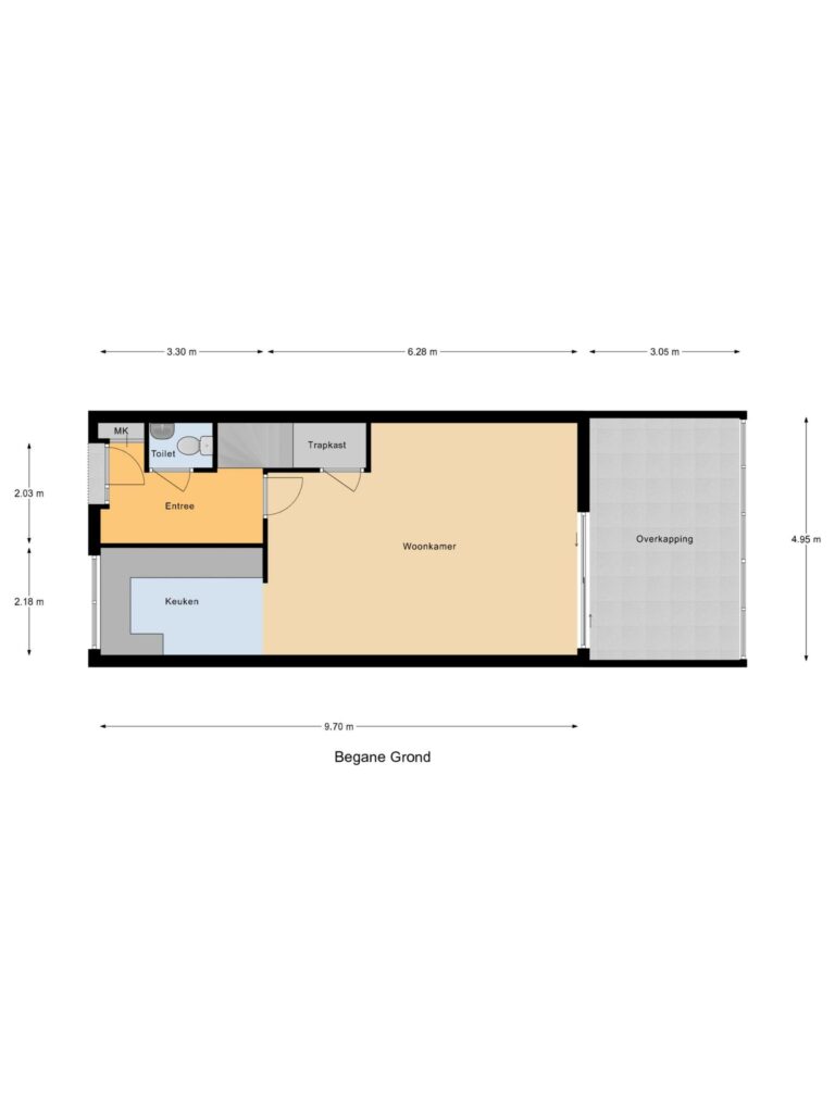 Bodegraven – Boterbloem 20 – Plattegrond 2
